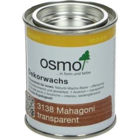 Tooniv õlivaha läbipaistev Osmo 3138 Mahagon