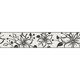 Bordüür Valge Lill 5 m x 13 cm