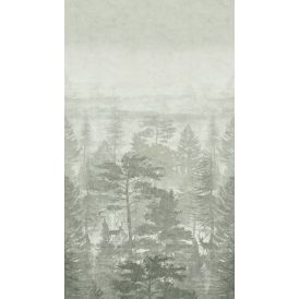 Fliistapeet A.S. Creation Digiprint Green Forest 77069-1