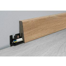 Põrandaliist Logoclic Aquaprotect Smart Tamm Molde 18 x 58 x 2600 mm