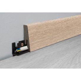 Põrandaliist Logoclic K58C Element Flex Tamm Santia 18 x 58 x 2600 mm