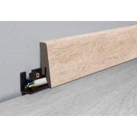 Põrandaliist Logoclic K58C Element Flex Tamm Elbrusa 18 x 58 x 2600 mm