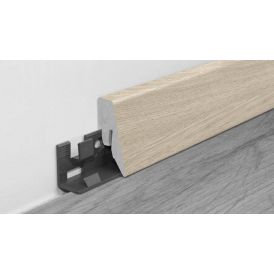 Põrandaliist Logoclic K40 C tamm Diosa MDF 19 x 40 x 2600 mm