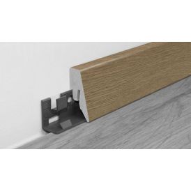 Põrandaliist Logoclic K40 C tamm Apolo MDF 19 x 40 x 2600 mm