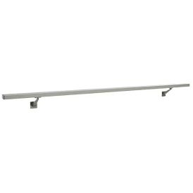 Käsipuu komplekt HC1 hõbedane 50 x 25 x 1200 mm