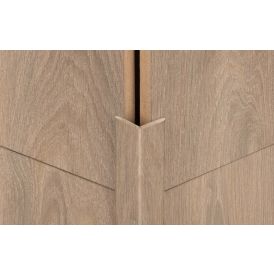 Voldikliist Logoclic Summer Breeze tamm 22 x 22 x 2600 mm
