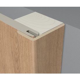 Välisnurgaliist Logoclic Sundance tamm 22 x 42 x 2600 mm