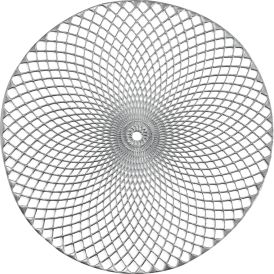 Taldrikualus Mandala, hõbedane
