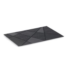 Taldrikualus Zeller Raidat 45 x 30,5 cm, must
