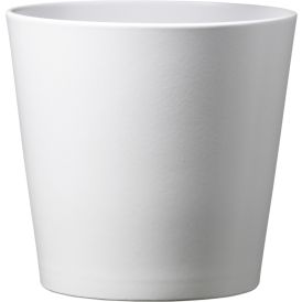 Ümbrispott Dallas Ø 16 cm, valge