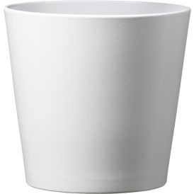 Ümbrispott Dallas Ø 21 cm, valge