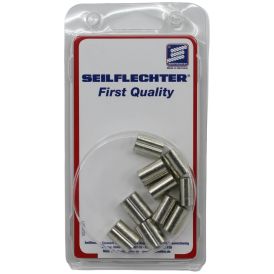Presshülss Seilflechter tsingitud vask 2,8-3,0 mm 10 tk