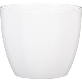 Ümbrispott Soendgen Basel 33 cm, valge