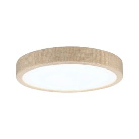 LED-plafoon Paulmann Cosara Ø 30 cm beež