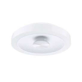 Plafoon Paulmann Volea Ø 32 cm Valge/Hõbedane