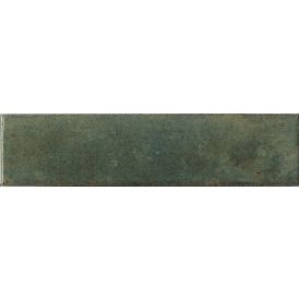 Seinaplaat  Bayker Raku Verde Oliva 6 x 25 cm