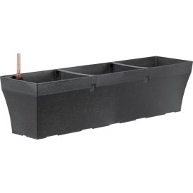 Lillepott altkastmisega 75 cm, tumehall