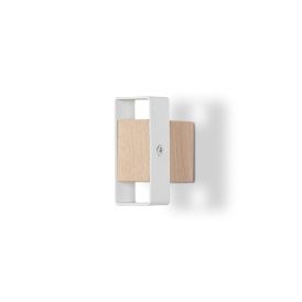 Nagi REI valge pöök ja alumiinium 50 mm