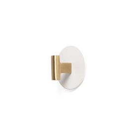 Nagi REI valge messing/teras 60 mm