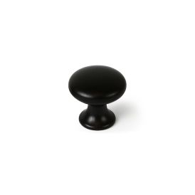 Mööblinupp REI mattmust 25 mm