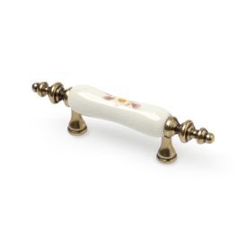 Käepide REI lill portselan 64 mm