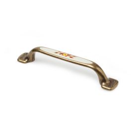 Käepide REI lill portselan 96 mm