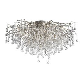 Laevalgusti Paul Neuhaus Icicle Hõbe Ø 100 cm