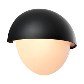Välisseinavalgusti Nordlux Scorpius Maxi Round must