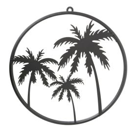 Seinakaunistus Boltze Moloka Palm Ø 38 cm
