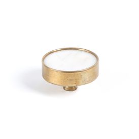 Nööblinupp REI kuldne/valge 40 mm