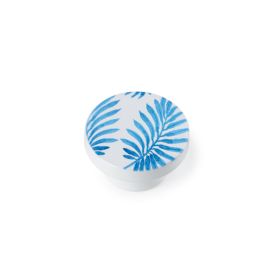 Mööblinupp REI valge/sinine 32 mm