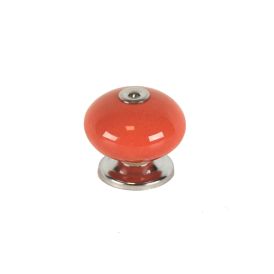 Mööblinupp REI oranž portselan 40 mm