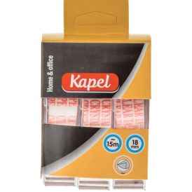 Pakketeip läbipaistev 3 tk/pk