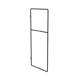 Riiulikandur REI 19 x 47 x 0,5 cm must