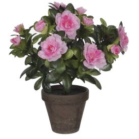 Kunstlill aasalea potis27 cm, roosa