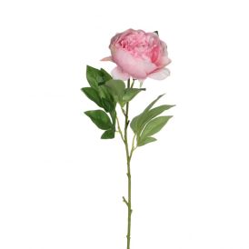 Kunstlill pojengi oks 76 cm, roosa