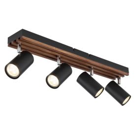 Kohtvalgusti Globo Kayden 4-osaline mattmust
