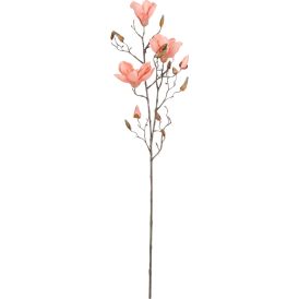 Kunstlill magnoolia 88 cm, virsik