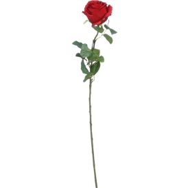 Kunstlill roos 69 cm, punane