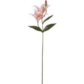 Kunstlill tiigerliilja 65 cm, roosa