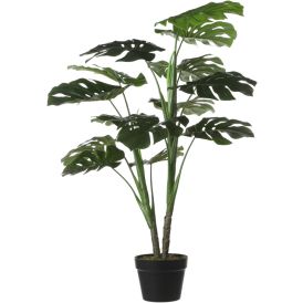 Kunstlill meeldiv monstera 100 cm