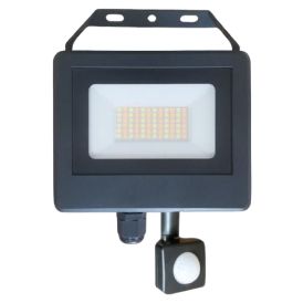  LED-prožektor Acuma liikumisanduriga 50 W must