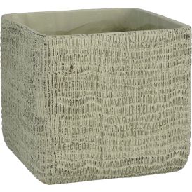 Ümbrispott Siri 17,5 x 17,5 x 16 cm, heleroheline