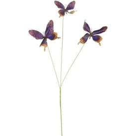 Aiakaunistus liblikas 75 cm, tumelilla
