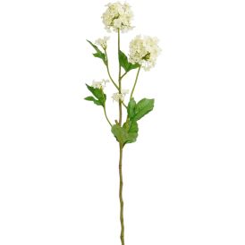 Kunstlill lodjapuu oks 71,5 cm, valge