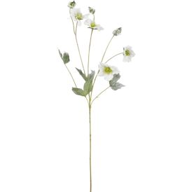Kunstlill lumeroos 76 cm, valge