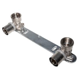 Segisti kinnitusplaat Aqua Rubinetterie Al-pex 20 mm x 1/2" x 150 mm