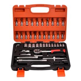 Tööriistakomplekt Finbullet 1/4" 46-osaline