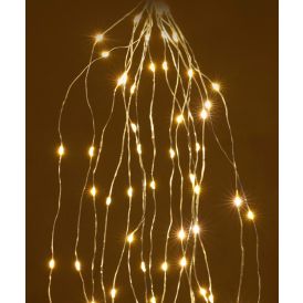 Valgussari Cascade hõbedane 8 x 5 LED IP44