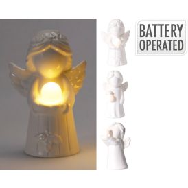 Jõulukaunistus ingel valik 11 cm LED